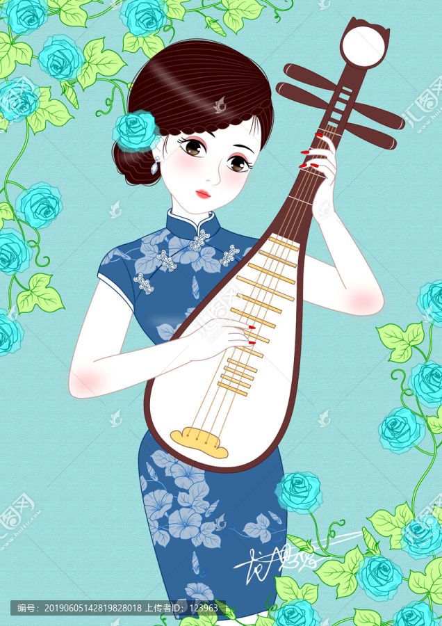 旗袍美人