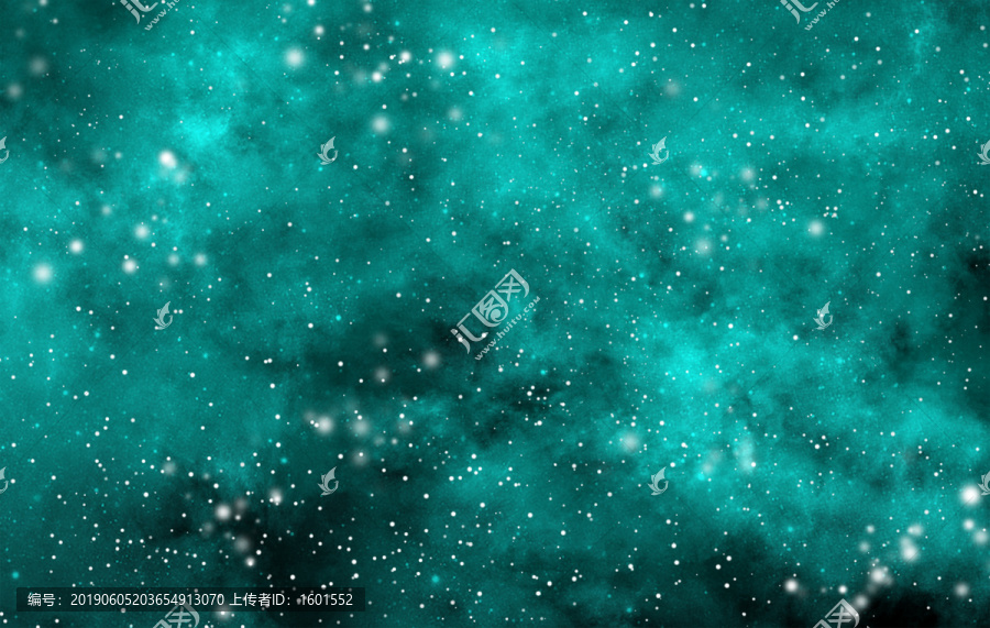璀璨唯美的星空圖