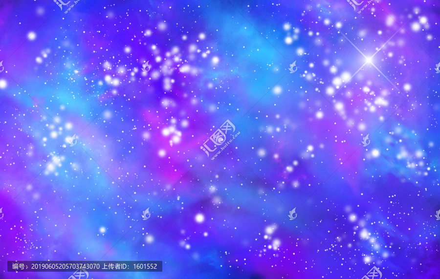 璀璨唯美的星空?qǐng)D