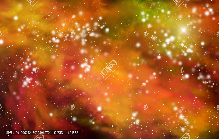 璀璨唯美的星空圖