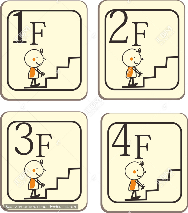樓層數字牌