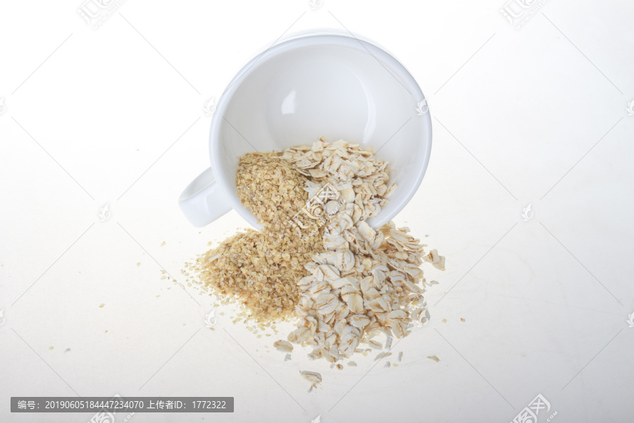 燕麦片与小麦胚芽