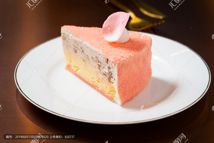 双层芝士玫瑰蛋糕