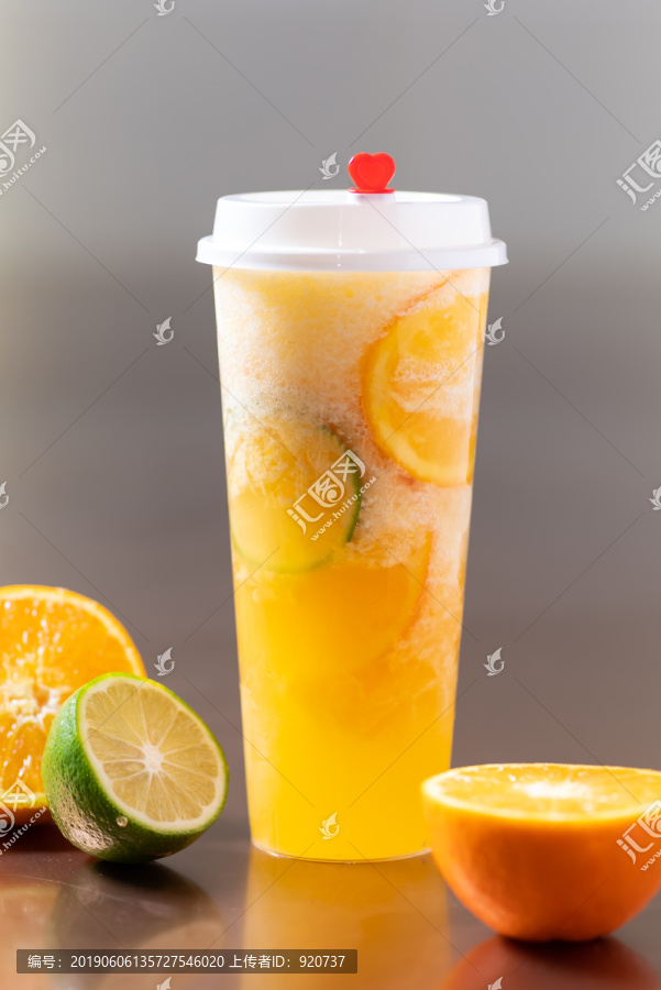 满杯鲜橙茉莉