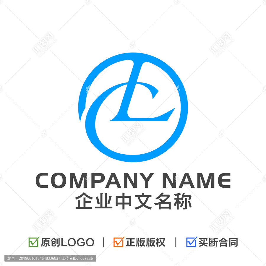 字母CL标志