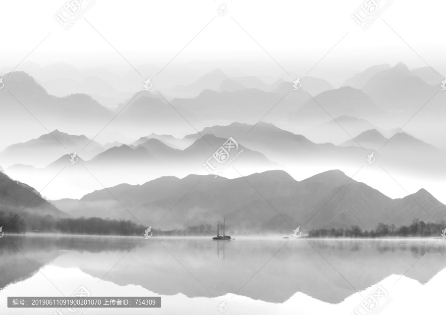 水墨江南