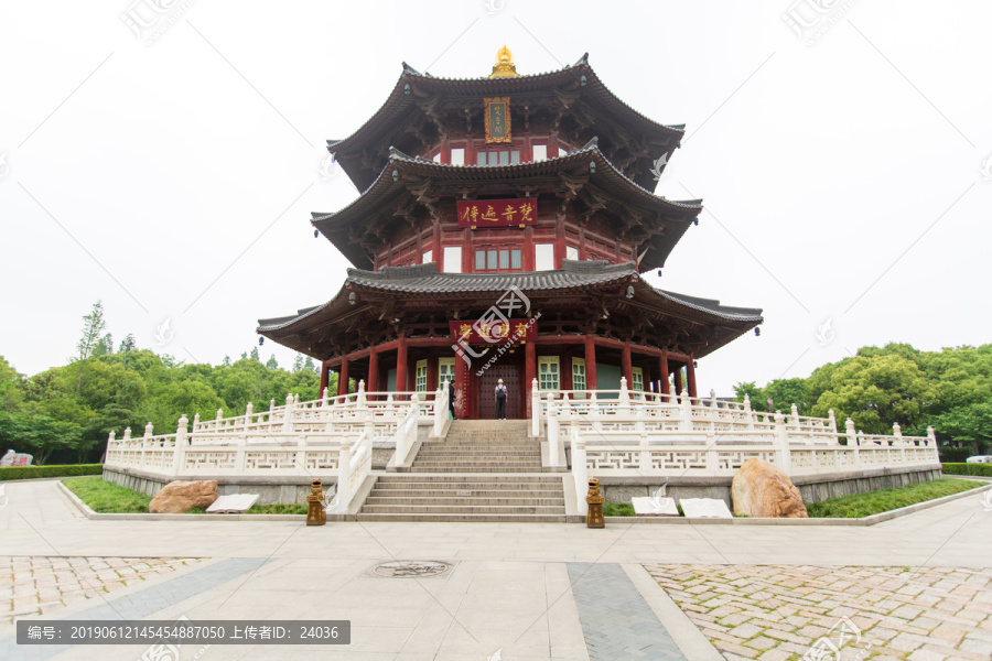 江苏苏州寒山寺梵音阁