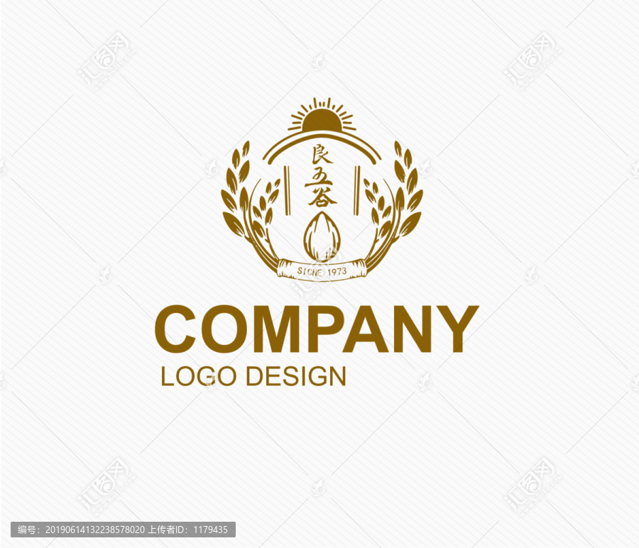 農(nóng)業(yè)水稻大米LOGO