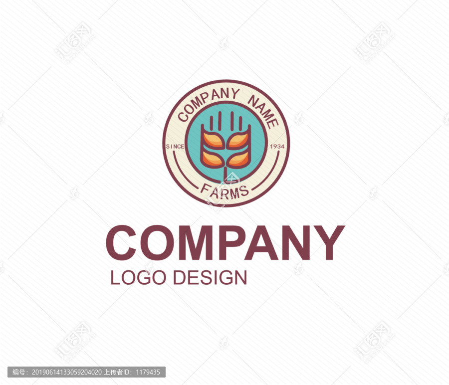 農業水稻LOGO