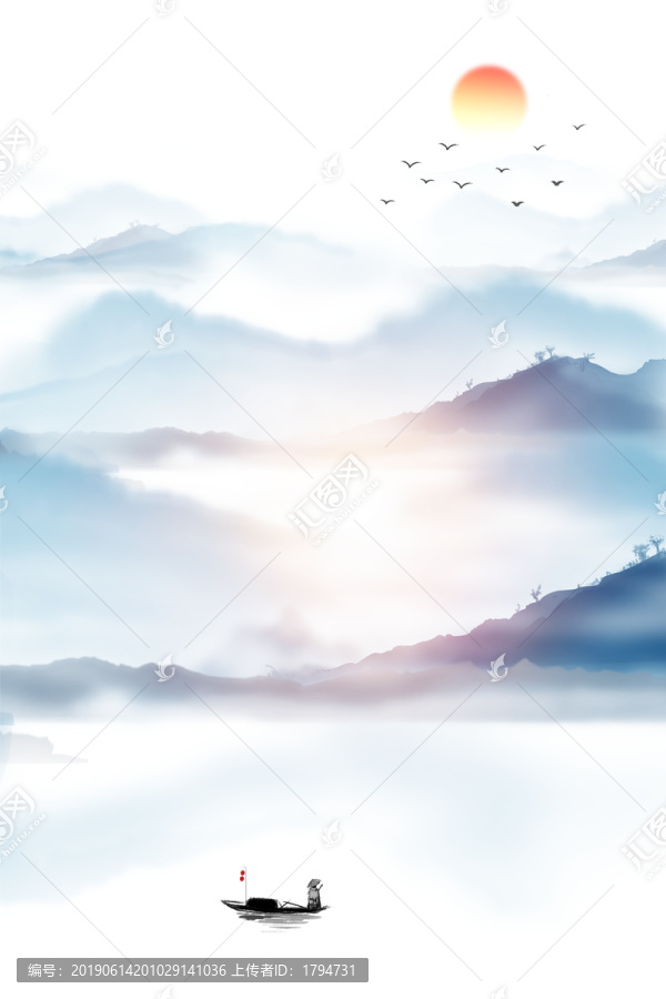 現(xiàn)代山水