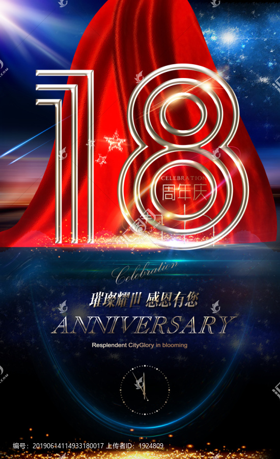 18周年