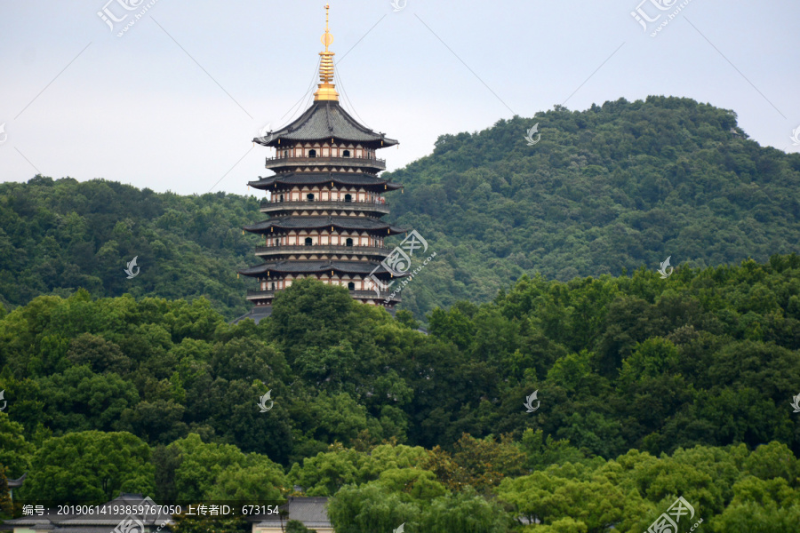 西湖雷峰塔