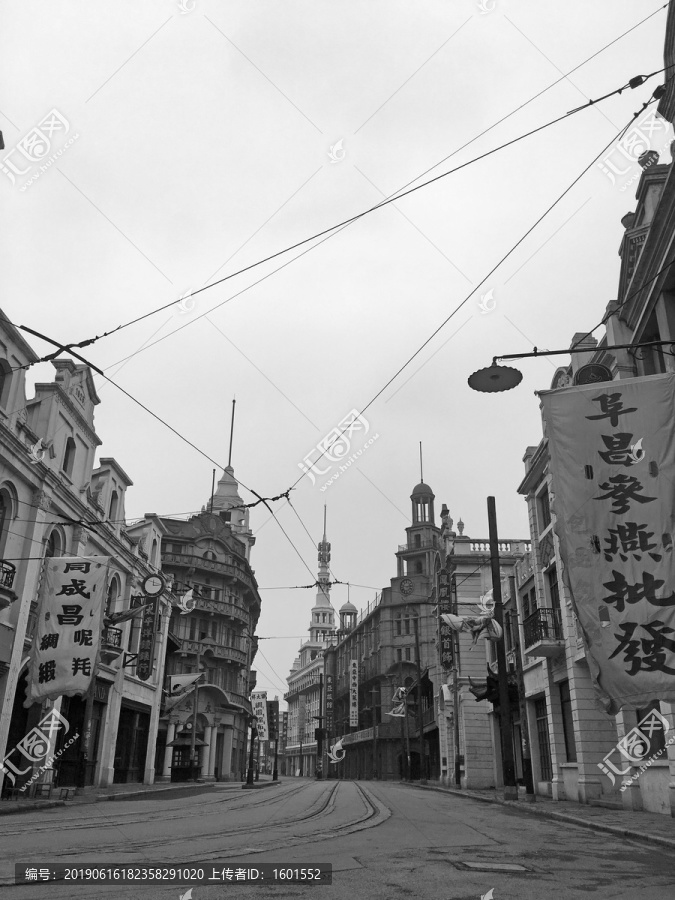老上海南京路風情