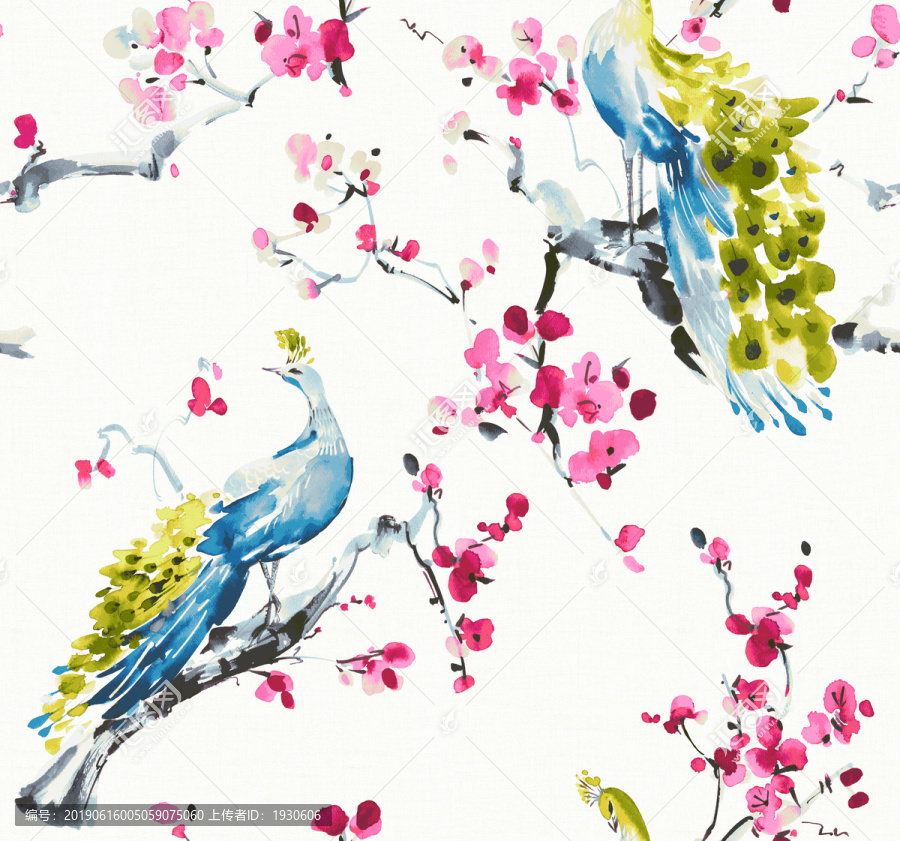 墻布花型
