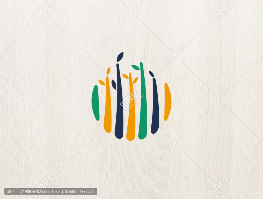 logo標志商標字體設(shè)計彩虹