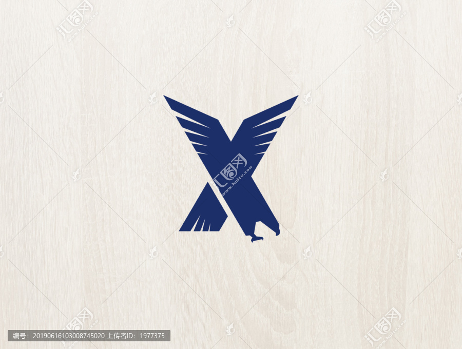logo標志商標字體設計鷹