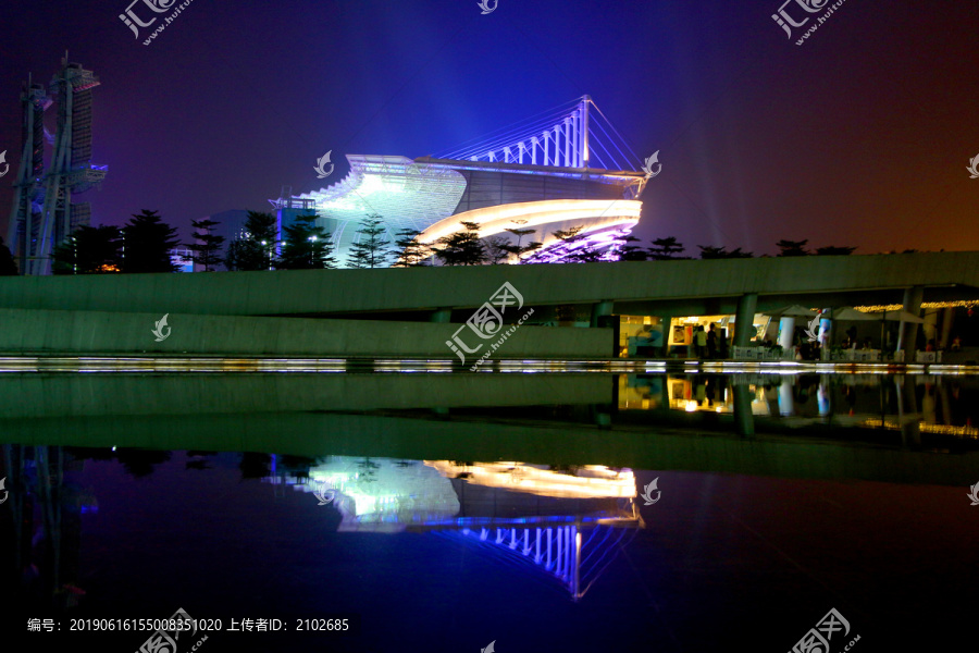 海心沙夜景