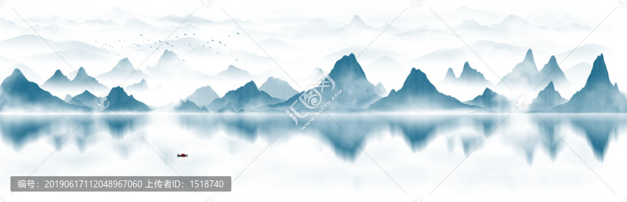 巨幅山水畫(huà)