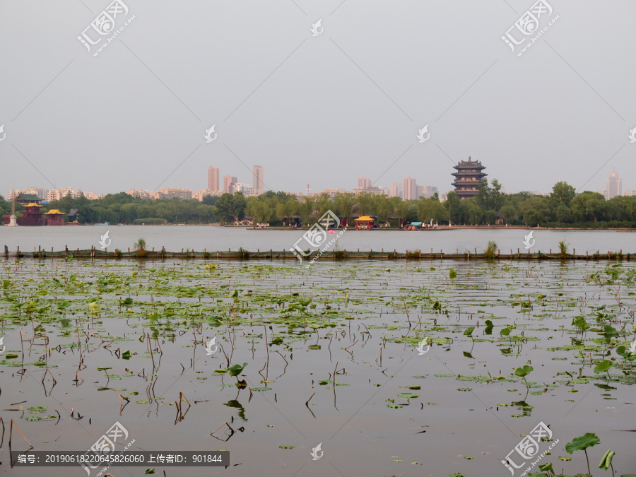 济南大明湖风光