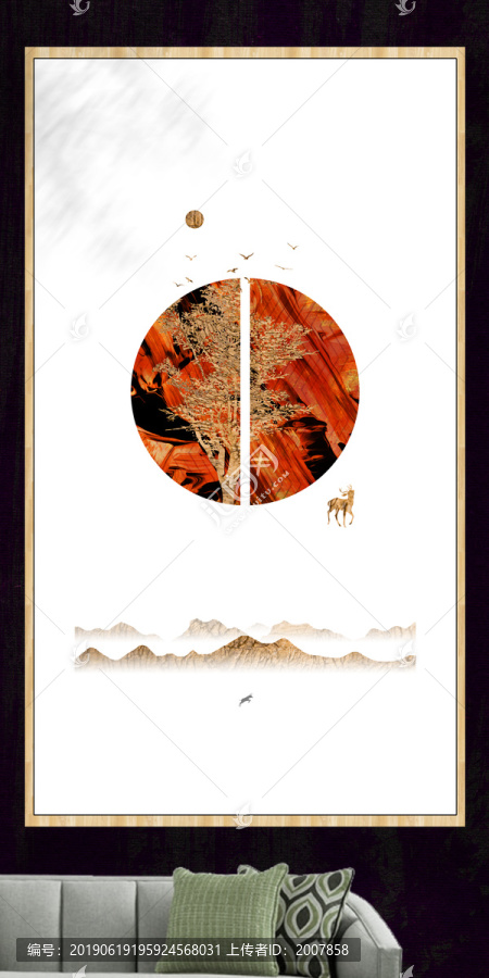 點(diǎn)線面裝飾畫