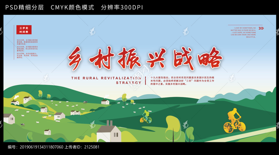鄉(xiāng)村振興戰(zhàn)略展板