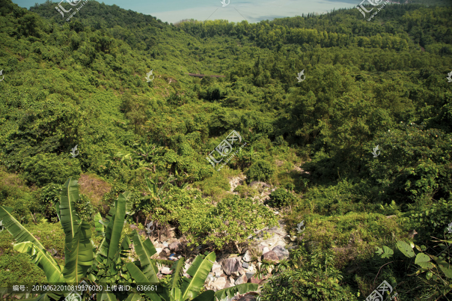 越南灵姑湾海岛风景