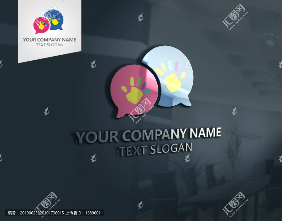 手掌社交APP交友logo