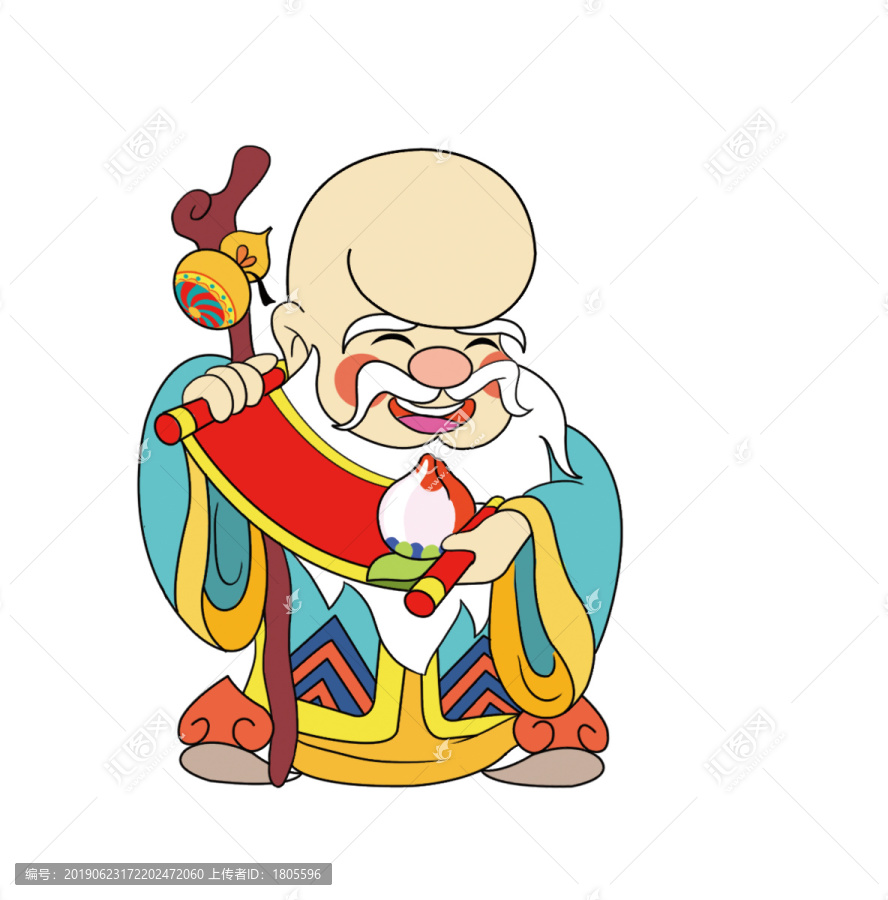 壽仙插畫