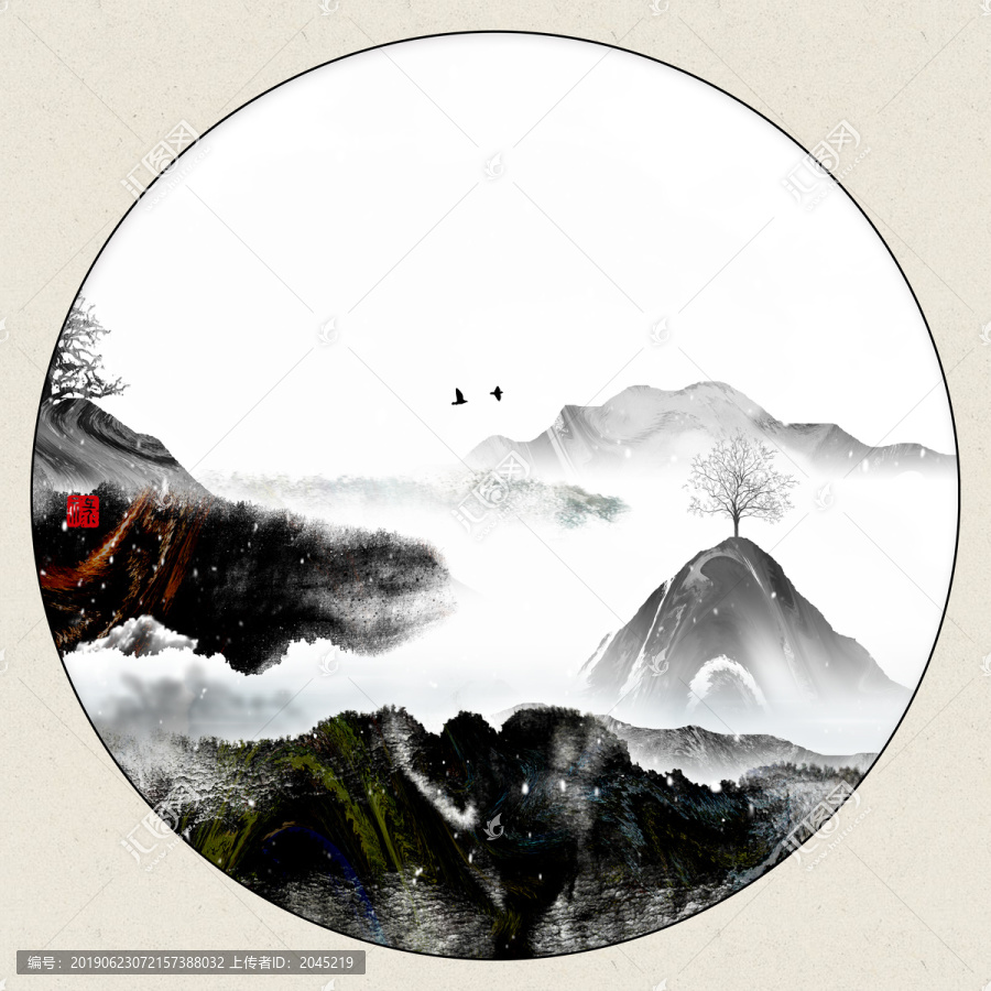 簡(jiǎn)約水彩
