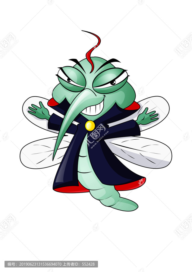 蚊子卡通設(shè)計(jì)