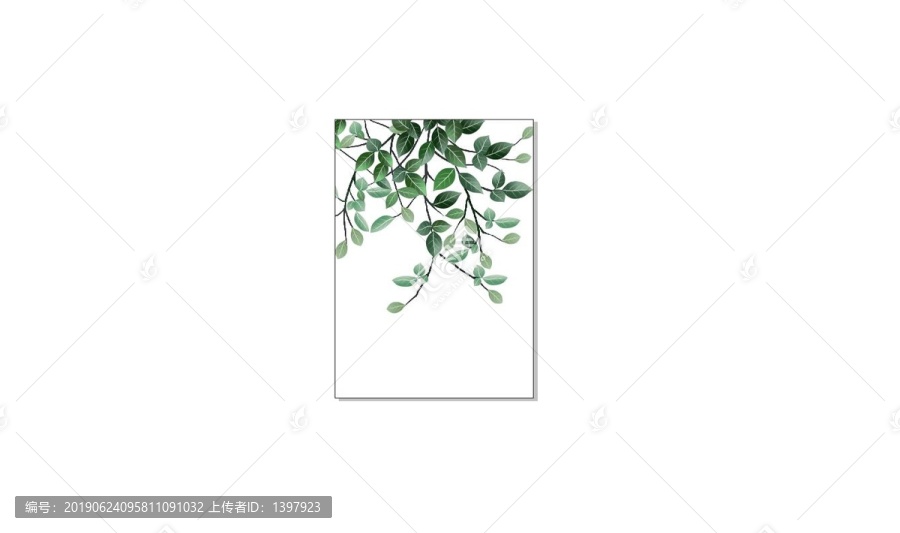 藤蔓裝飾畫