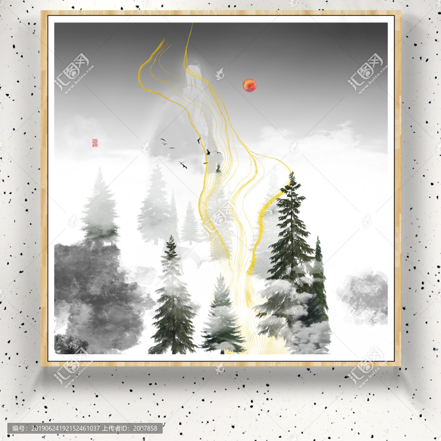書(shū)房壁畫(huà)