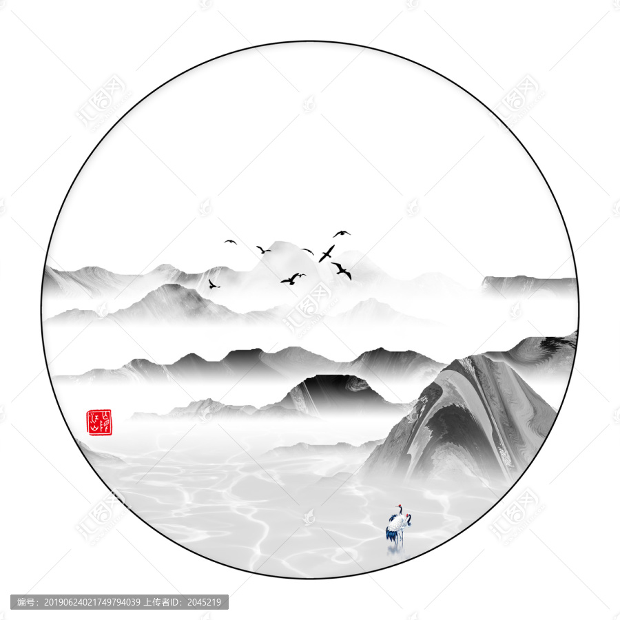 裝飾水墨畫