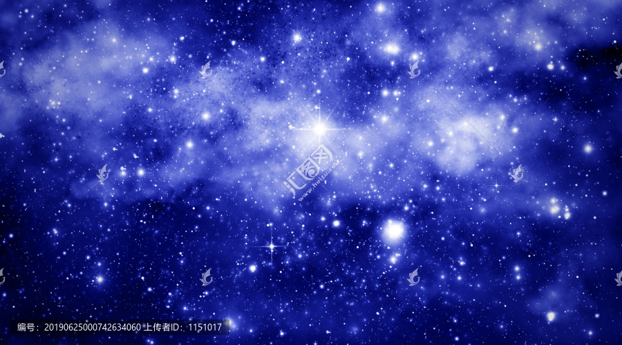 藍色星空