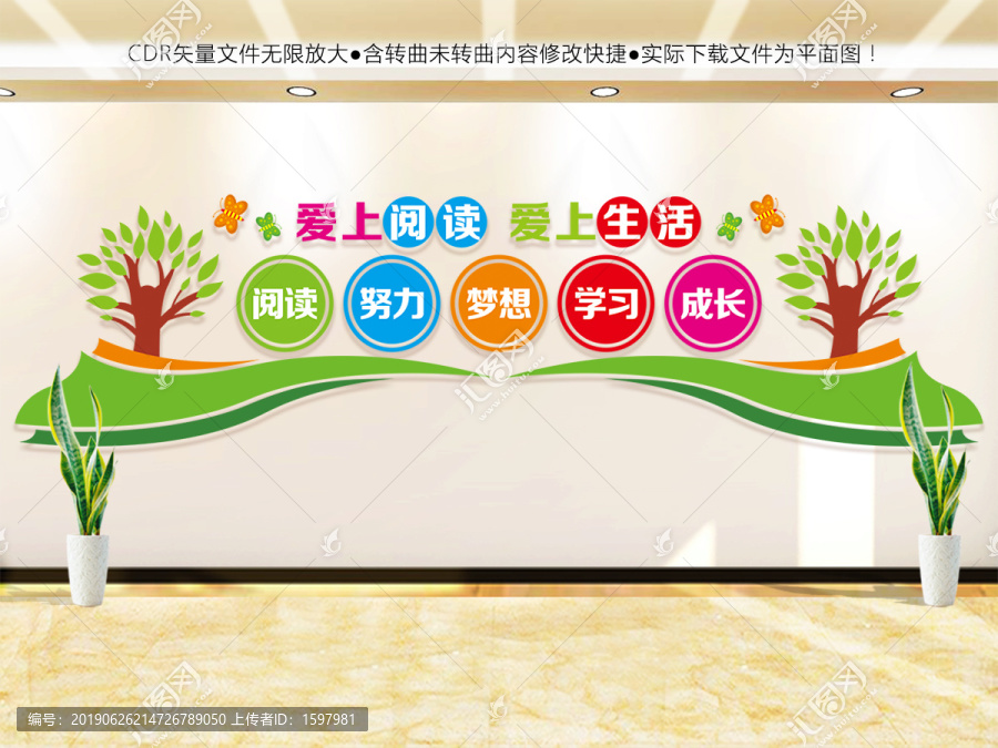 閱讀文化墻