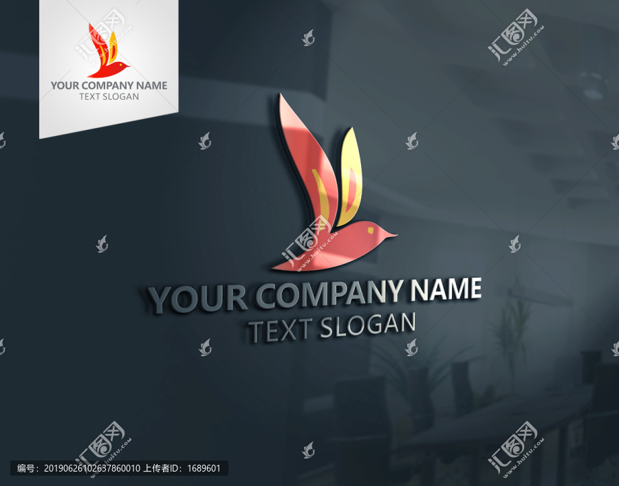 紅色飛鳥logo