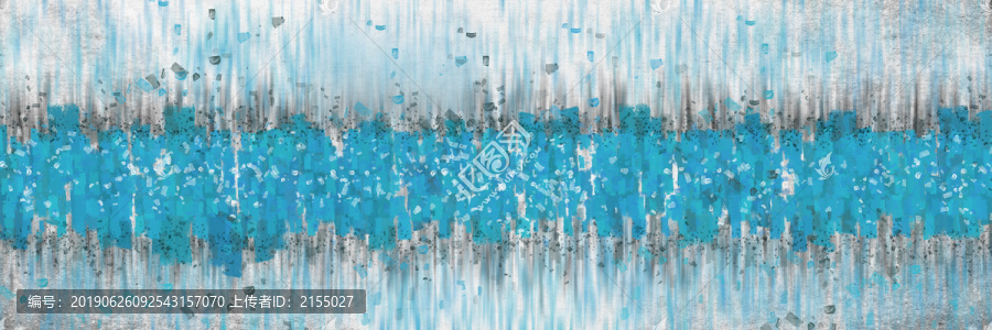 抽象油畫唯美發(fā)財(cái)樹