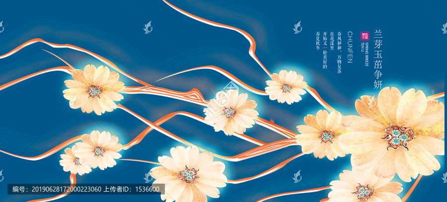 花朵裝飾畫