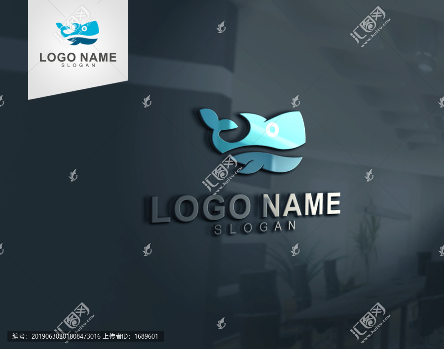 鯨魚巨鯨logo