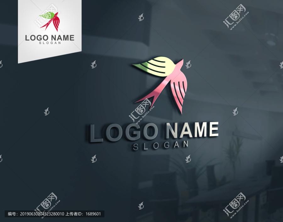 飛鳥(niǎo)綠葉logo