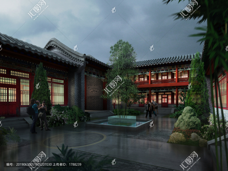 古建園林效果圖