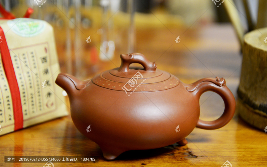 西施紫砂茶壶