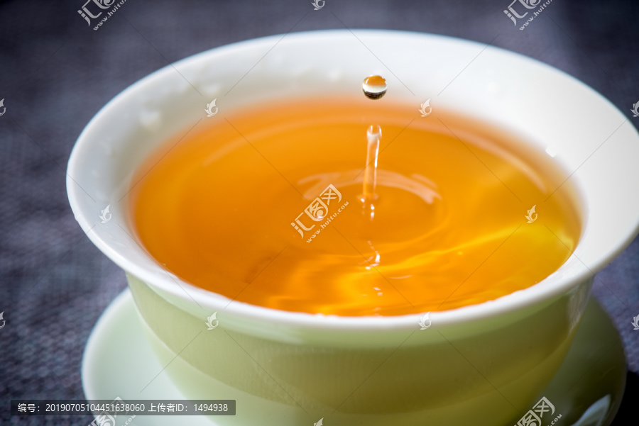 普洱生茶汤