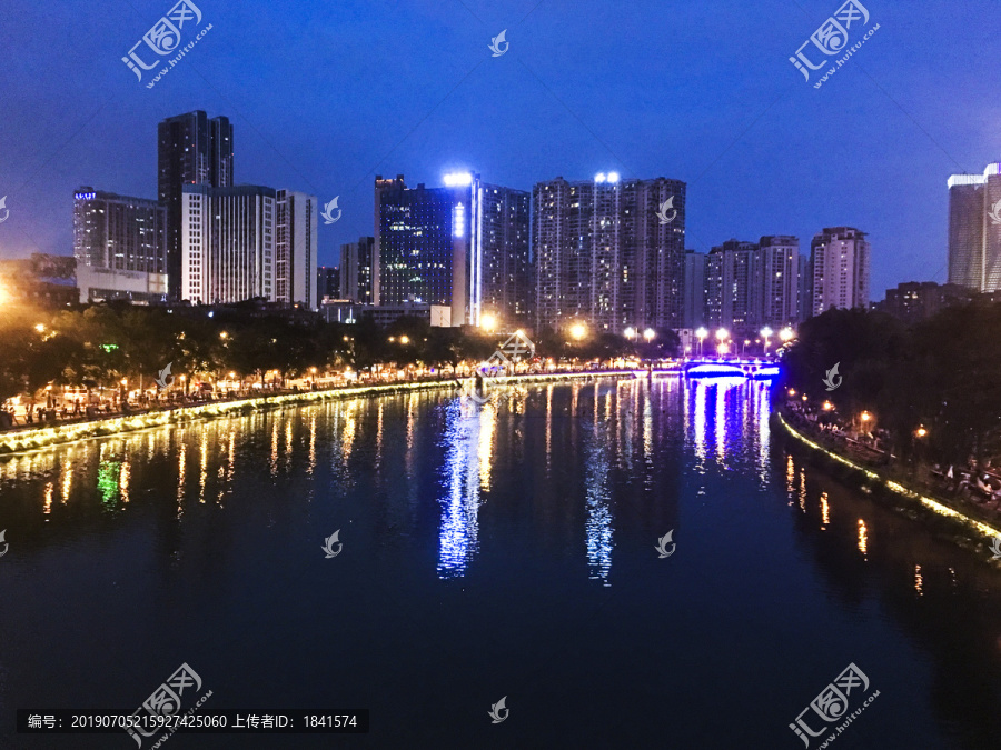 成都九眼桥夜景