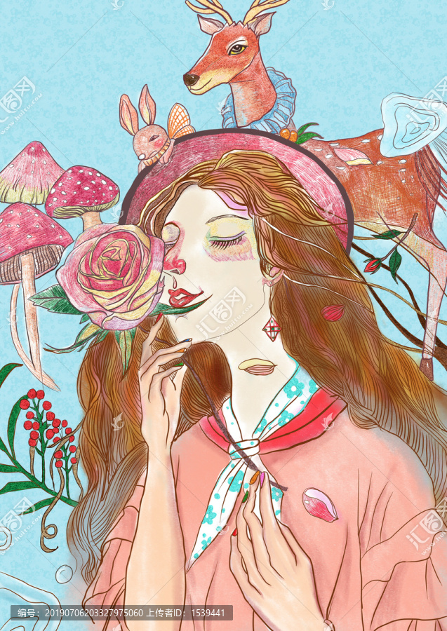 深林女孩
