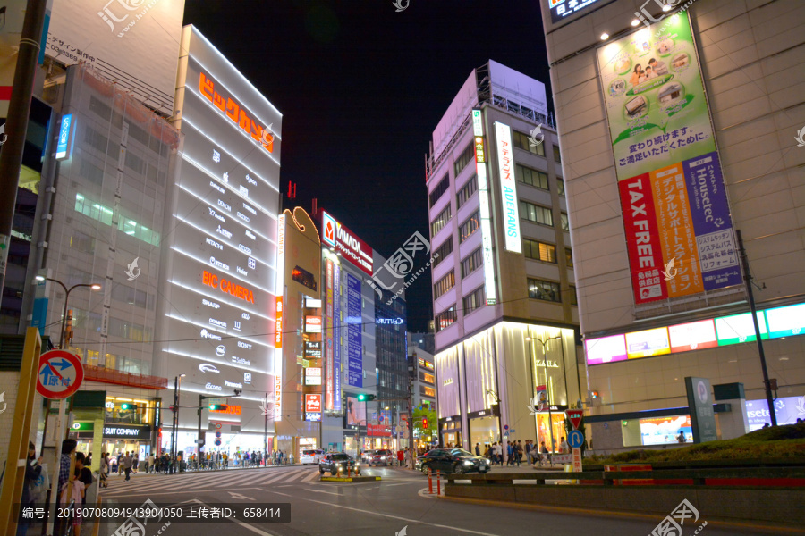 东京城市夜景