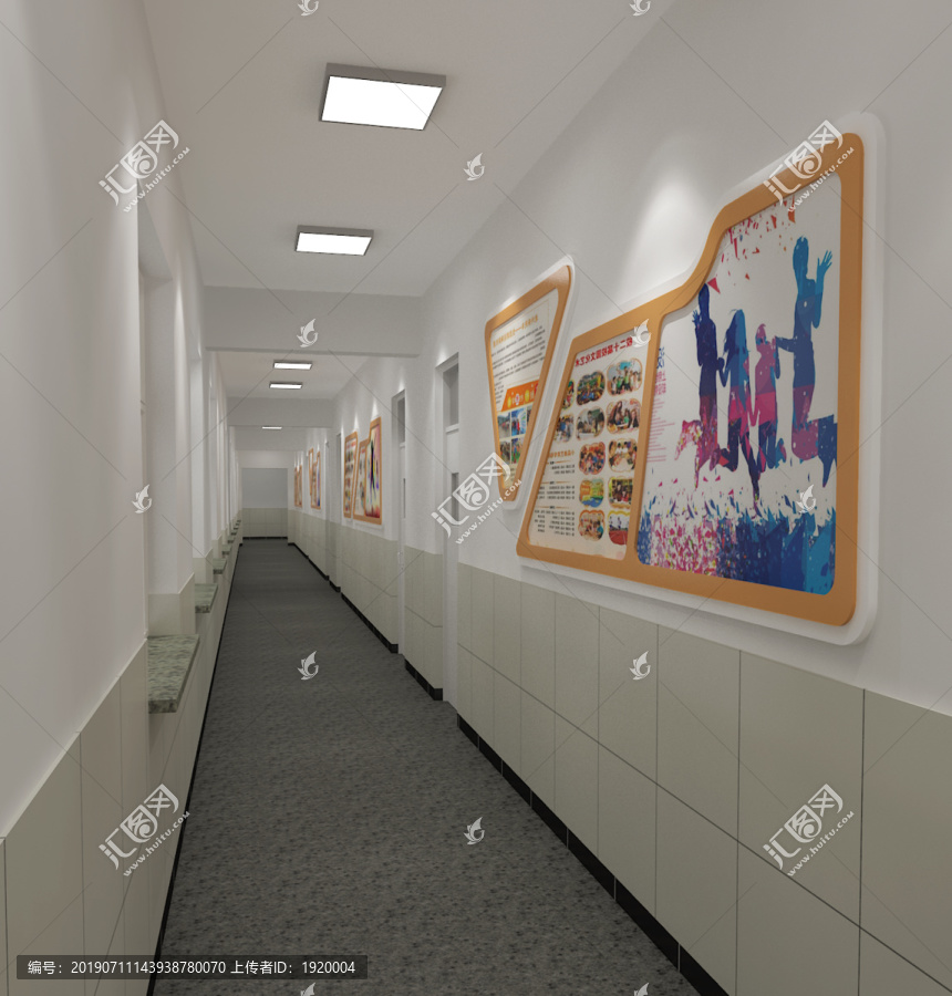 走廊展板