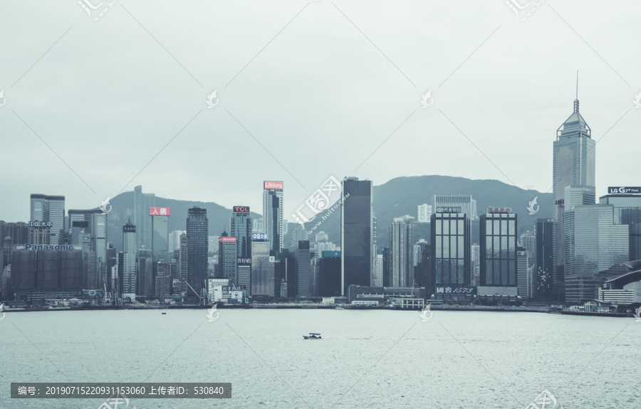 香港现代建筑群
