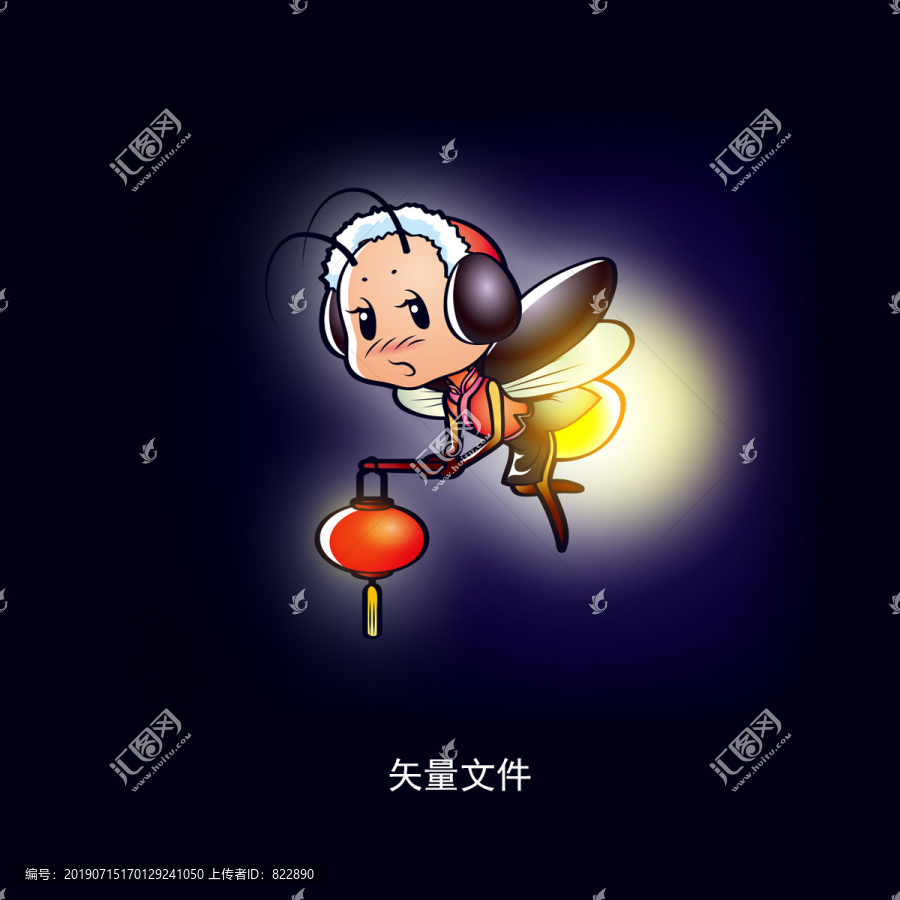 螢火蟲的卡通
