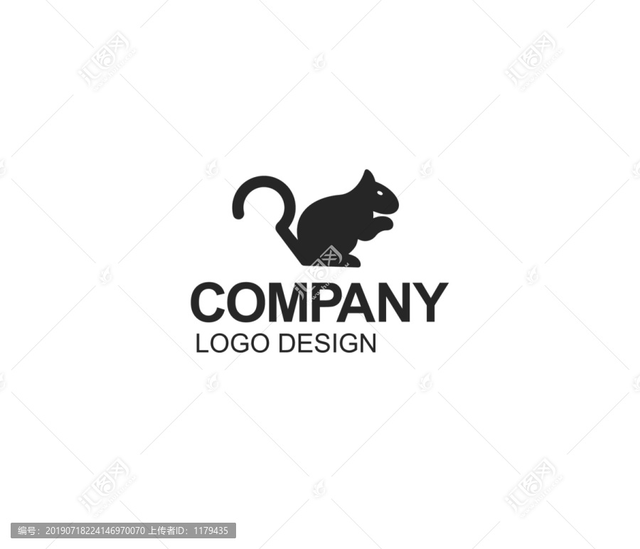 松鼠問號LOGO